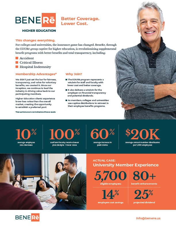 benere-higher-ed-brief-info downloadable sheet
